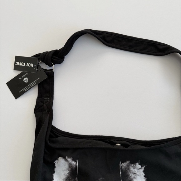 Hot Topic Bioworld Supernatural Castiel Angel Hobo Tote Shoulder Bag Purse RARE! - Picture 3 of 16